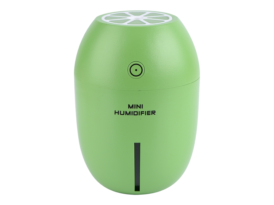 Laxiscreed Umidificador De Limão Com Luz Noturna Verde, Usb, Aromaterapia E Humidificação