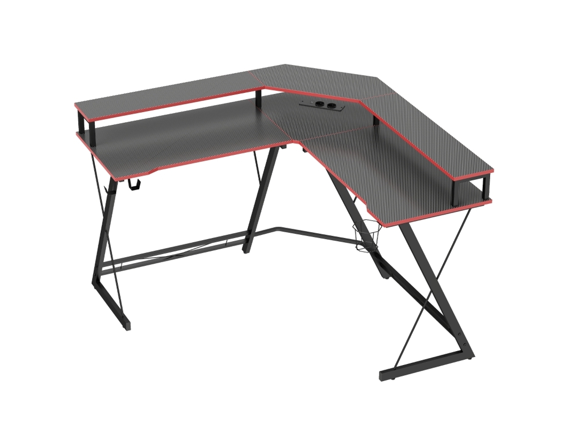 Tabua De Computador Energizada Com Tomadas Traco E Bemestar Assegurado Pratica, Funcional E Muito Requintado 128 Cm