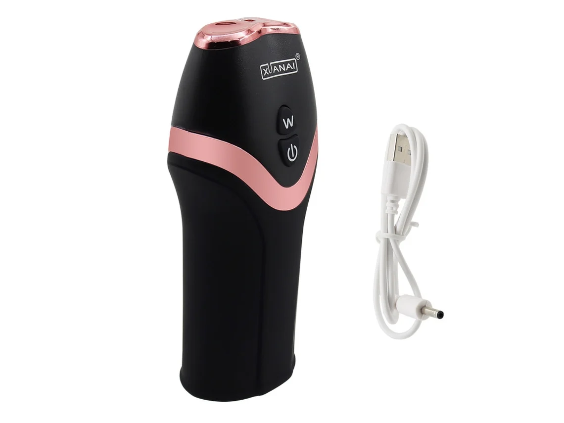 Copo Masturbador Masculino, Vibrador De Vagina De Bolso Realista (preto) Yizhood