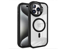 Capa Para Iphone 14 Pro Com Suporte Para Câmera E Tampa Em Tpuacrílico, Compatível Com Magsafe