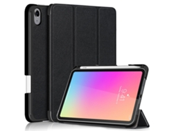 Capa Dobrável Para Ipad Mini 7 Geração 2024 Com Porta-caneta, Resposta