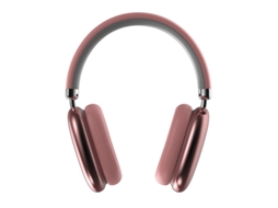 Fones de Ouvido Bluetooth com Cancelamento de Ruído Ativo, Tempo de Reprodução 24 Horas, Leve, com Microfone JIAPEI (rosa)