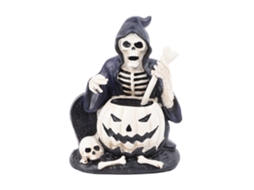 Laxiscreed Decoração Inflável Halloween Fantasma Com Abóbora Led, 100-240v (plug Au)