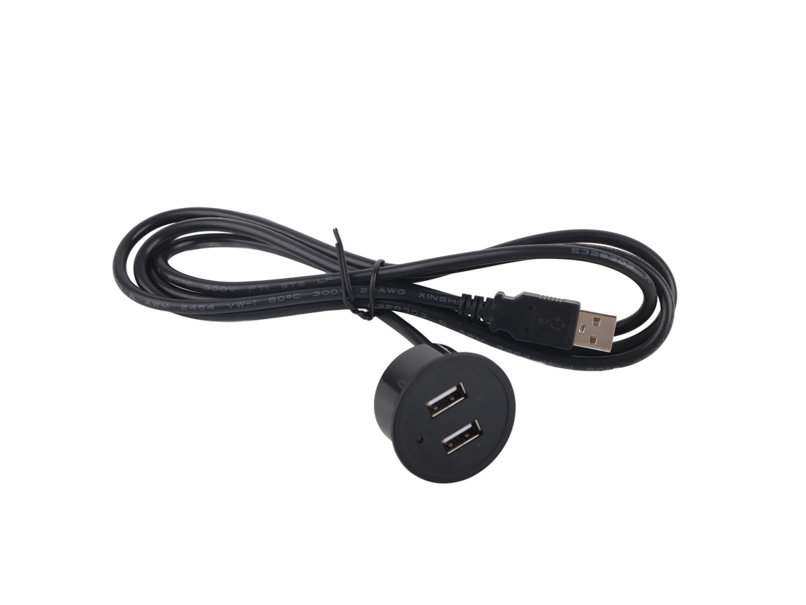 Tomada de Carregamento Usb 5v 1a com Cabo 1,5m Multiuso