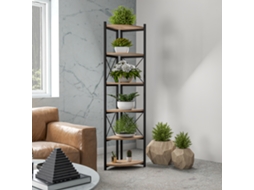 Estante para Plantas [EN.CASA] (160 x 30 x 30 cm - Metal - Multicor)