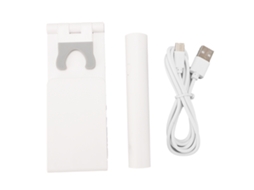 Lâmpada De Unhas Portátil Usb Recarregável Com 2 Modos De Timer Pequena Secador De Esmalte Em Gel Branco