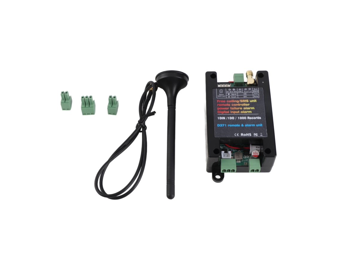 Controle Remoto Gsm 4g Interruptor Relé Com Alerta De Falta De Energia Versão América Do Sul