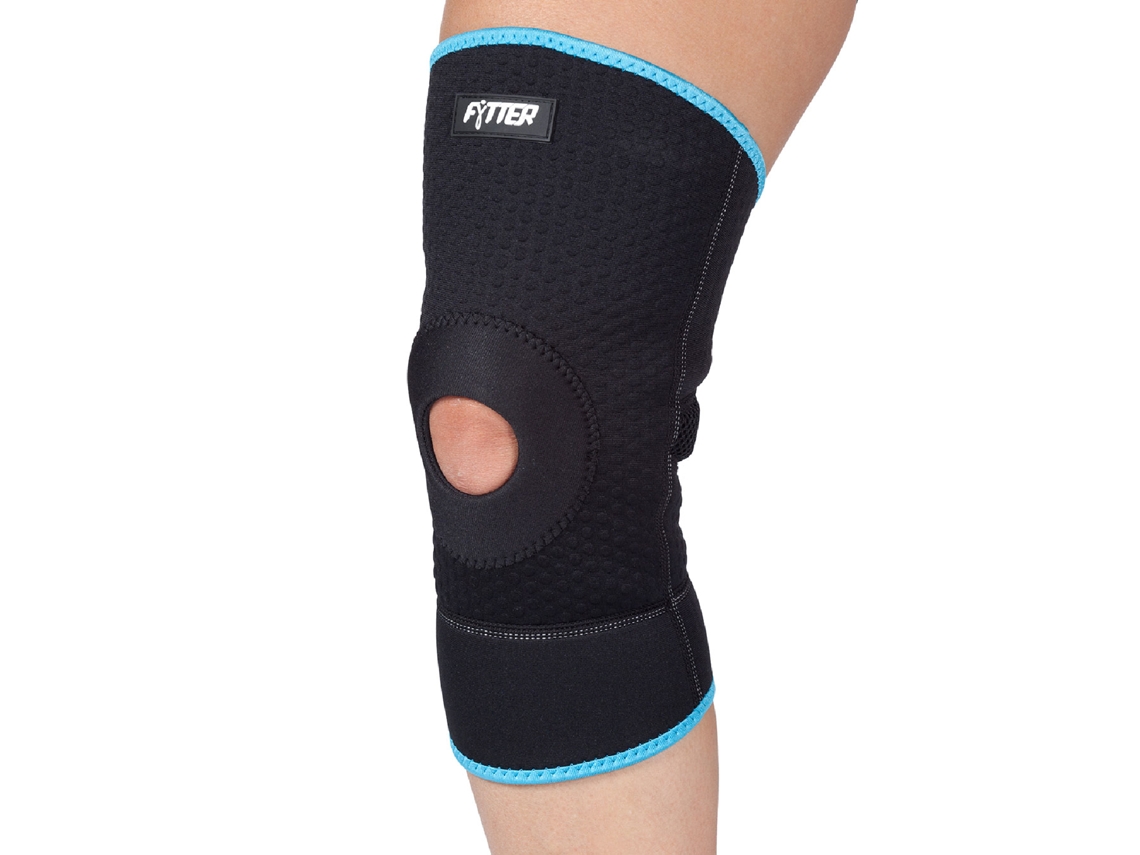 Joelheira Desportiva Rotuliana FYTTER em Neoprene e Nylon respirável e adaptável