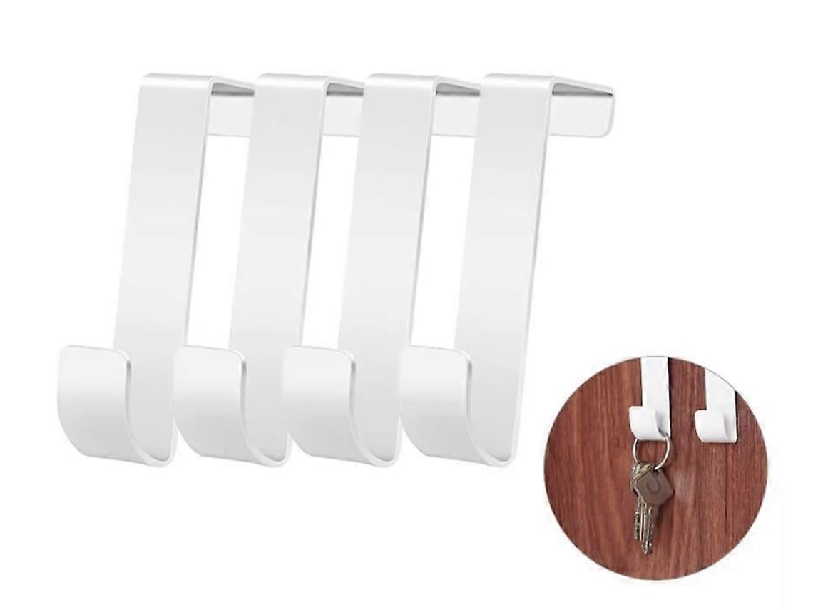 Conjunto de 4 Ganchos Individuais para Pendurar na Porta BRILVIBERA