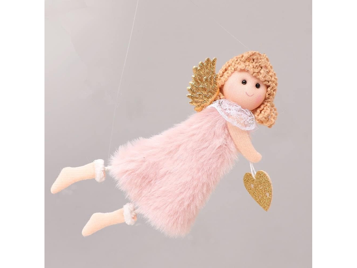 Sapin De Peluche Assis Ange Pendentif Ange Pendentif Décor Papai Noel Suspendu Ornamentos Décorations De For
