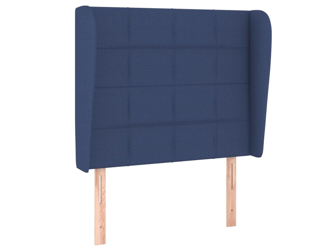 Headboard, Headboards Vidaxl Azul Tecido (83 X 23 X 118/128 Cm)