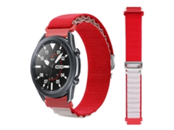 Bracelete Garmin Forerunner 235 Pulseira Loop Alpine Vermelho e Branco
