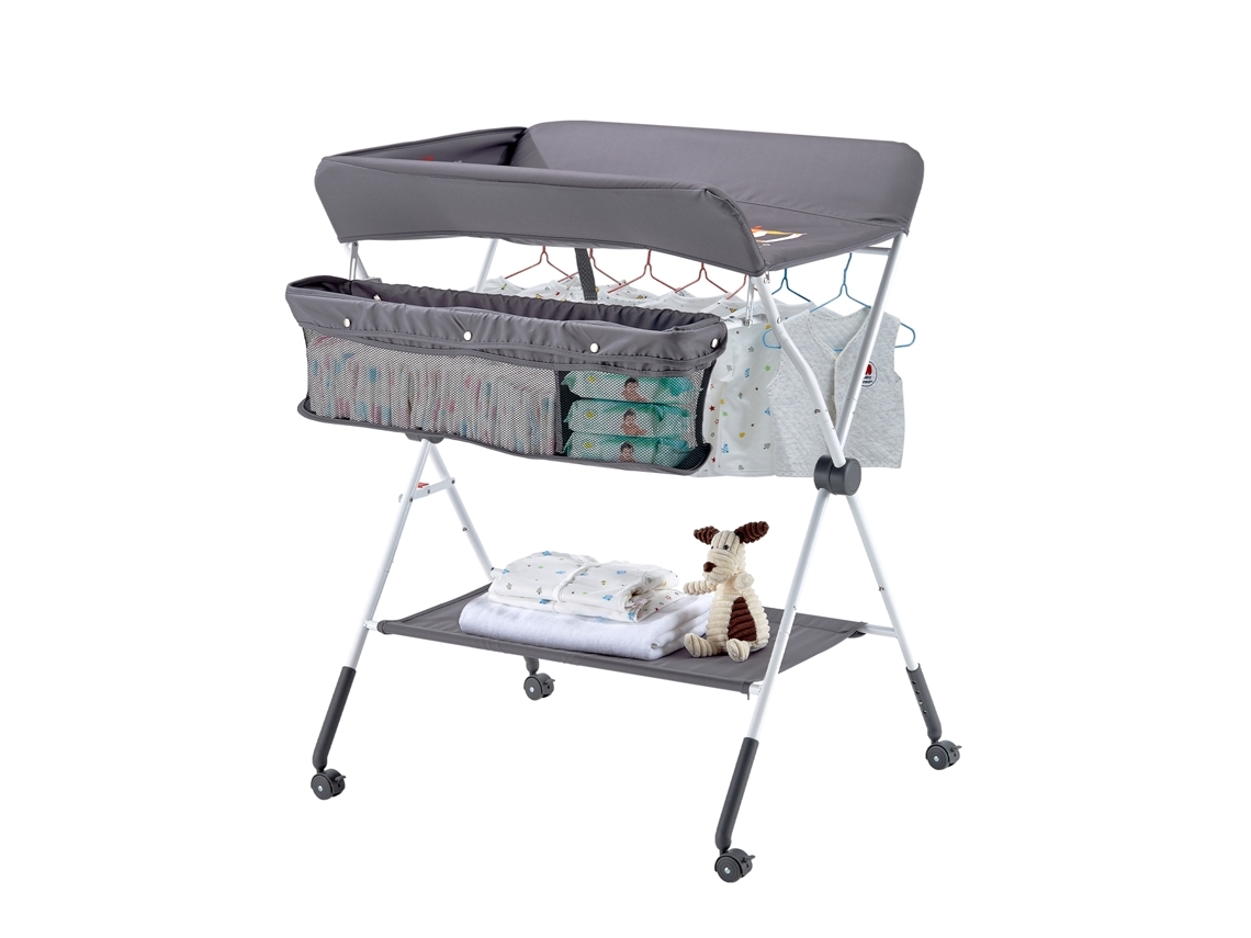Trocador Dobrável Para Bebês De 848 X 745 X Mm, Cinza Escuro Vevor (Outlet Caixa Aberta - 1030 1090)
