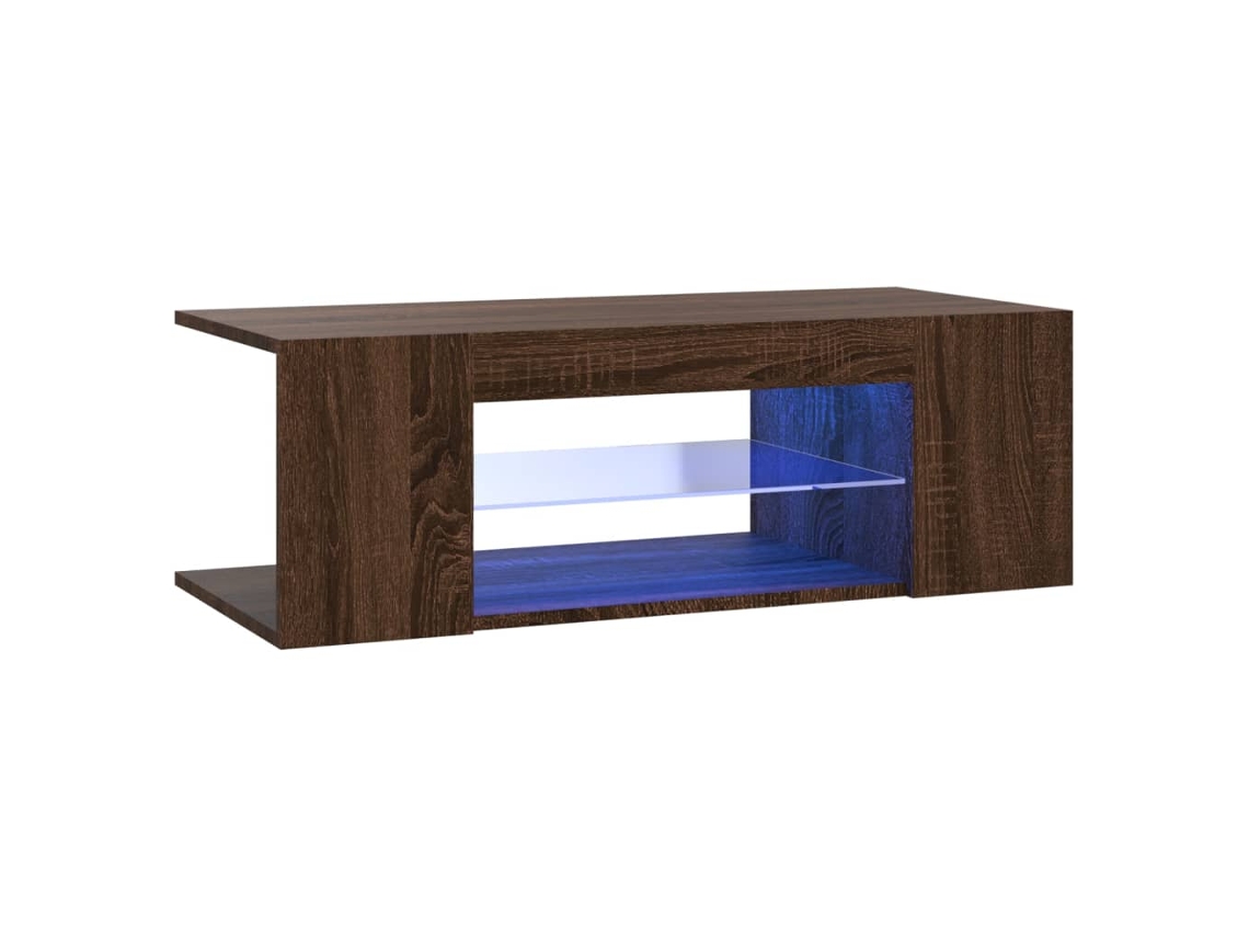 Tv Cabinet, Tv Cabinets Vidaxl Marrom Madeira Processada (n/a)