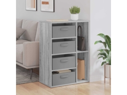 Vidaxl Buffet Sonoma Cinzento 60 X 33,5 X 84 Cm
