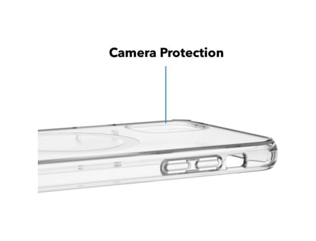 Capa Tpu Crystal Clear Alzaguard Compatível Com Magsafe Para Iphone 11