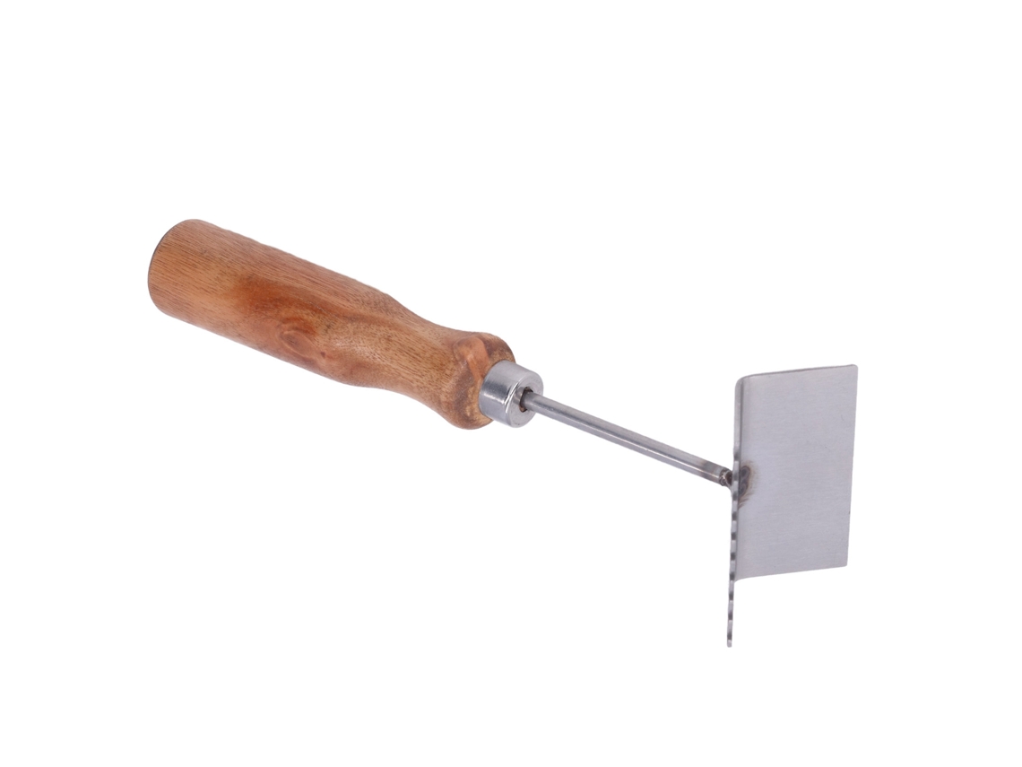 Lâmina de Quadro de Abelha Inox com Cabo de Madeira LAXISCREED