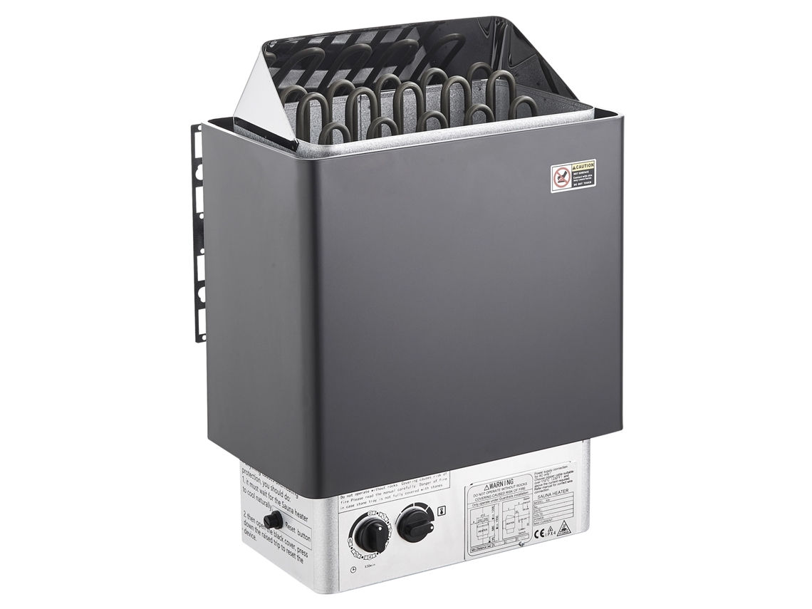 Fornalha Elétrica Para Sauna Succebuy 8 Kw Com Controlador Integrado Para 8 12 Metros Cúbicos