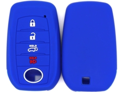 Capa De Chave Silicone 2 Unidades Para 4 Botões Land Cruiser 2021+ Venza Rav4 4runner Corolla Se Grand Highlander Tundra