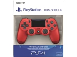 Comando PS4 Dualshock Magma Red v2 (Wireless)