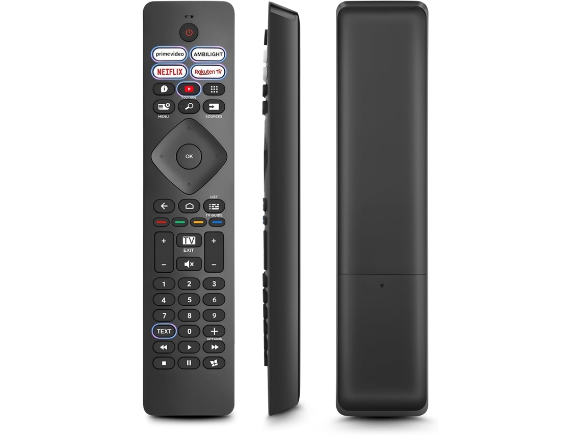 Controle remoto universal para TVs com Ambilight.