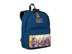 Mochila Naruto de 41 Cm, Material Resistente, Alças Ajustáveis BRILVIBERA