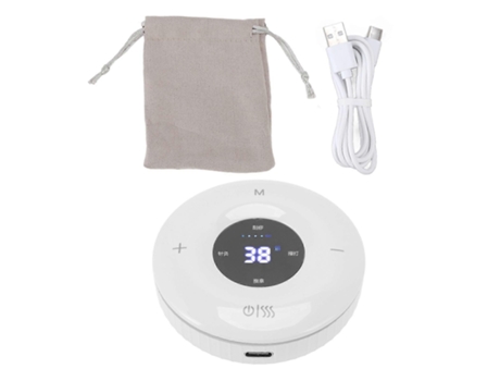 Massageador Elétrico Gua Sha Com Carregamento Usb, Massageador Gua Sha Multifuncional Com Calor E Sucção Para Uso Doméstico, Branco