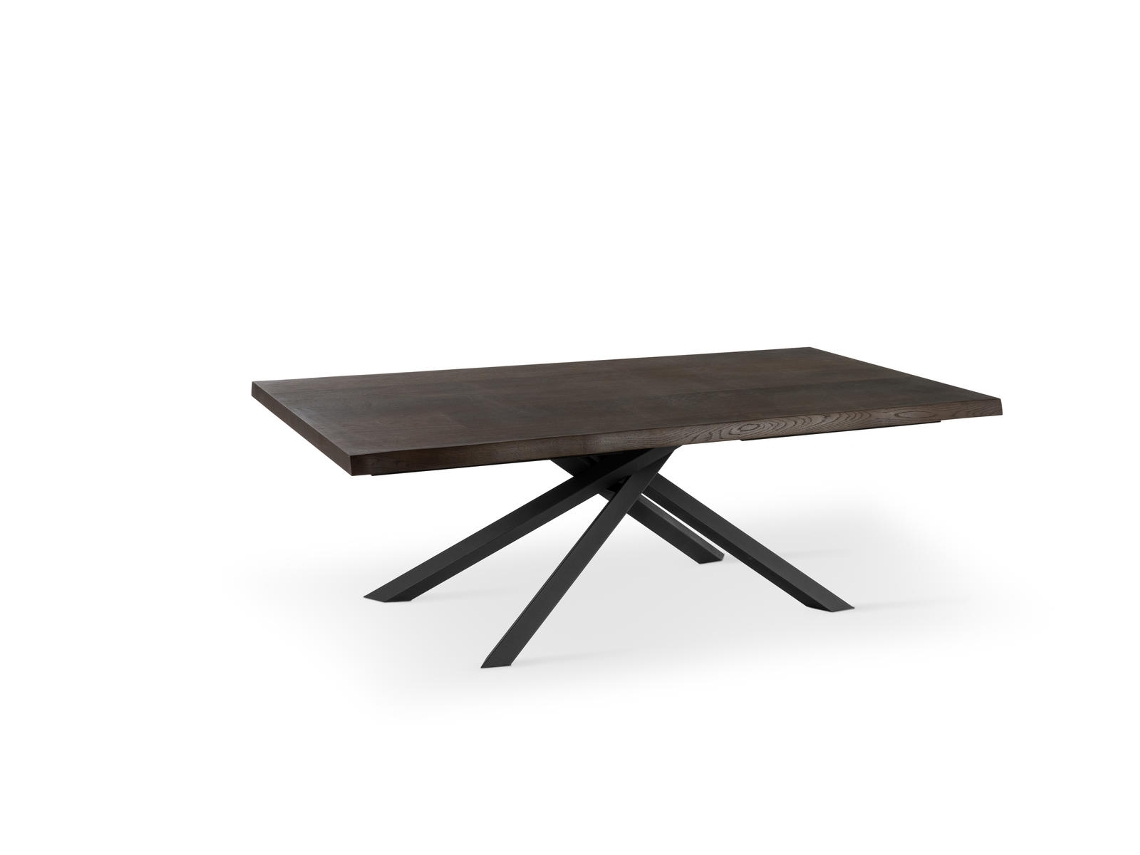 Spike Mesa Fixa 200 X 76 H Cm em Black Ash STONES