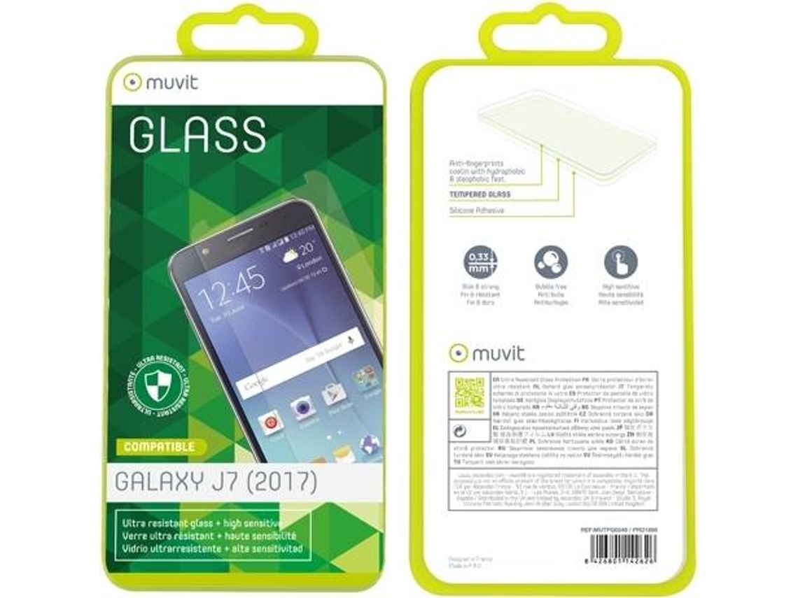 Pelicula de Vidro MUVIT Galaxy J7 2017