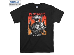 T-shirt Rockinstone Visions Boba Fett Samurai Poster（xl）