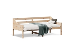 Sofá-cama VIDAXL madeira de pinho maciça (90x190 cm)