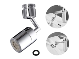 Aerador De Grifo 720 Grados, Filtro Rotatorio Ajustable, Ahorrador De Água, Extensão De Regador Para Cozinha E Banheiro