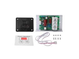 Regulador de Voltagem SCR 220v 10000w 80a Controlador de Velocidade Dimmer Termostato Digital