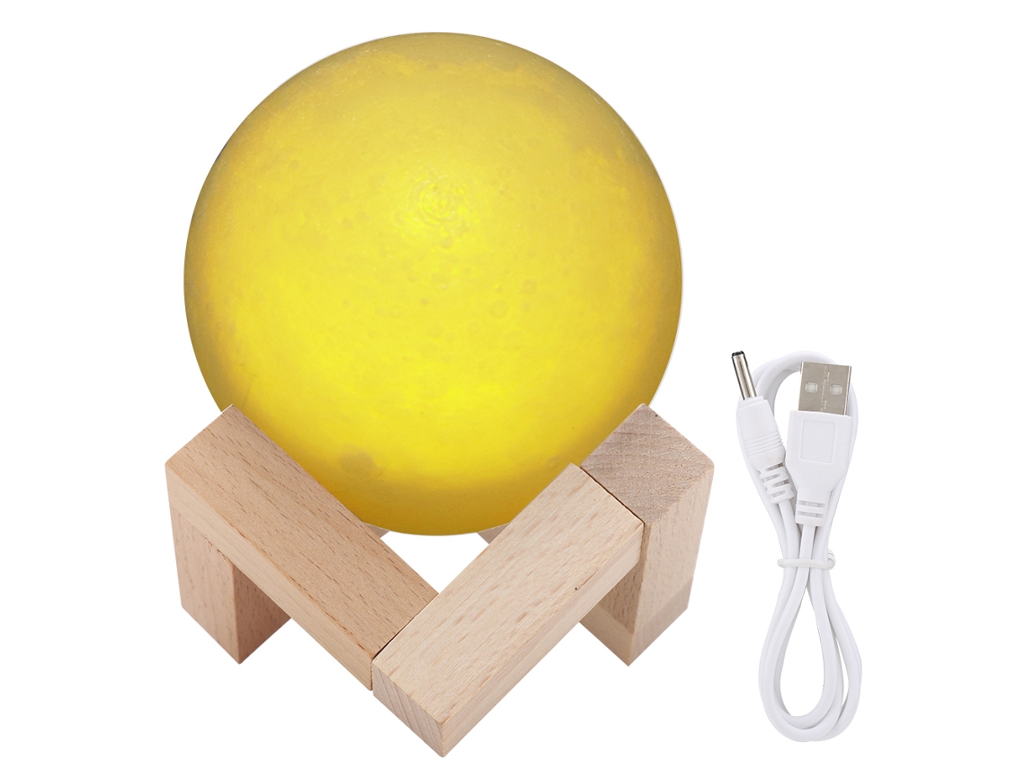 Luz De Noite Led (impressa Em 3d, Controle Por Toque)