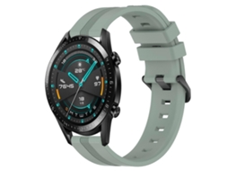 Pulseira De Silicone Listrada Côncava Para Huawei Watch Gt2 42mm 20mm