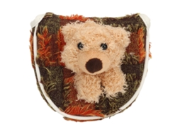 Funda para Cabeça de Palos de Golfe com Fecho Magnético, Oso, Pequena, Redonda