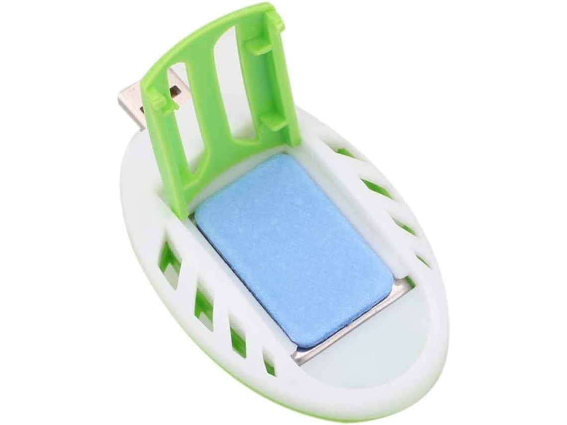 Aparelho Elétrico Para Matar Mosquitos Com Incenso Repelente Usb Prático Verde+branco