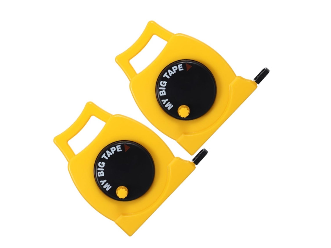 Conjunto De 2 Fitas Métricas De Brinquedo, Fita Métrica Retrátil Dupla Face Para Educação Infanti Gokoco