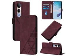 Capa De Celular De Couro Com Estampa 3d E Flip Crossbody