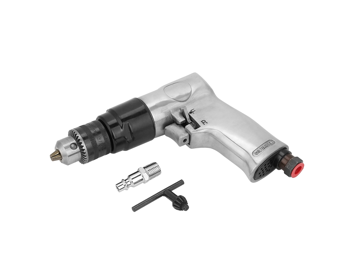 Taladro Neumático De Alta Velocidad 3/8" 1700rpm Rotación Reversible Herramienta Para Perforar