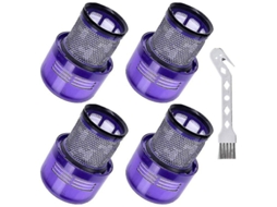 Filtro V11 para Substituição de Filtro de 4 Pacotes para Vácuo Sem Fio Dyson V11 Torque Drive