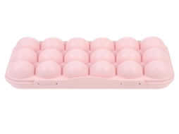 Organizador de Ovos Lurelia 1 Peça Em Pp, Com Vedação, Transparente, Para Geladeira, Alimentos, Frutas