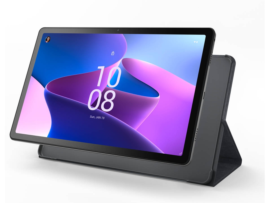 Tablet LENOVO Tab M10 Plus 3rd Gen + Capa (10.6'' - 128 GB - 4 GB RAM - Cinzento)