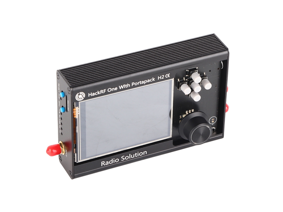 Conjunto completo de transceptor, transmissor e receptor de rádio TFT SDR de 3,2'' para Portapack H2 (1 MHz-6 GHz)