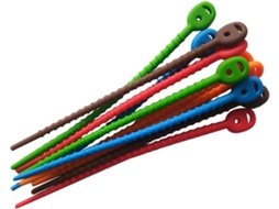 Pacote Com 10 Prendedores De Silicone Para Sacos De Alimentos