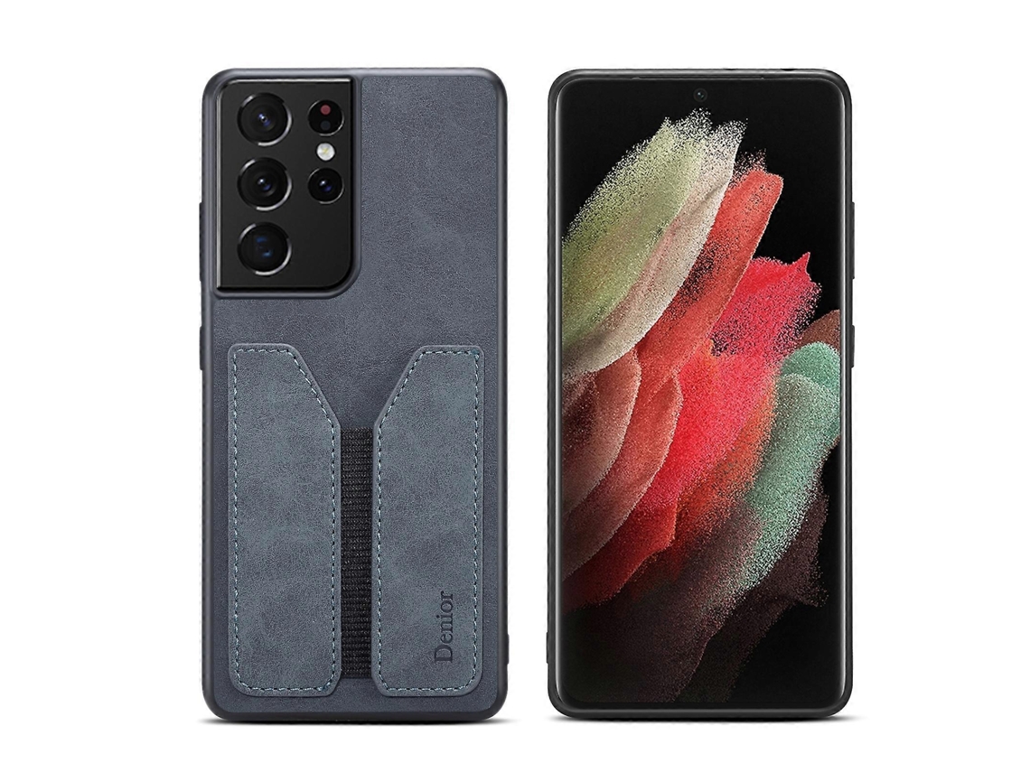 Capa Traseira Em Pu Elástica Para Samsung Galaxy S23 Ultra 5g Denior Dv
