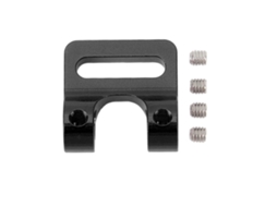 Fairlead Modular De Alumínio Para 1/10 Rc Crawler Ajustável Bumper De Tubo Preto Acessório Rc