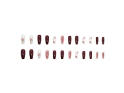 Remendo De Manicure Festivo Com Acabamento Em Caixa Remendo De Unhas Postiças Desmontado Para Usar Manicure -Estilo 4 ZMDECQNA
