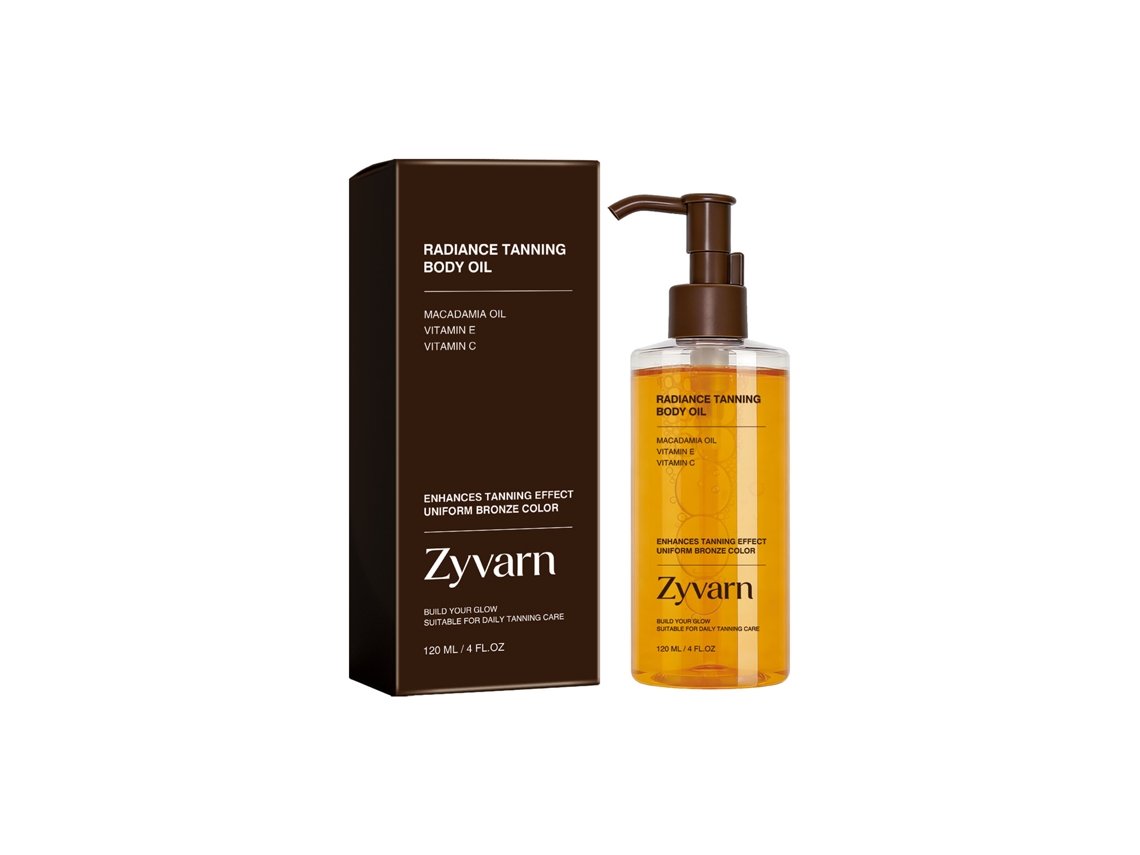 Óleo Corporal Zyvarn Bronzeamento Duradouro Verão