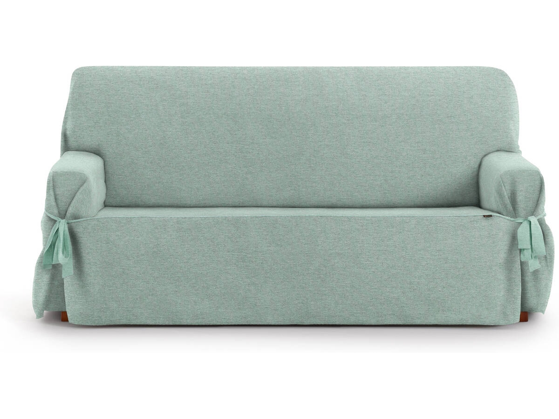 Capa de Sofá 2 Lugares EYSA Universal Premium Valeria Tecido Elástico (180 x 70 x 110 cm - Poliéster e Algodão - Verde)